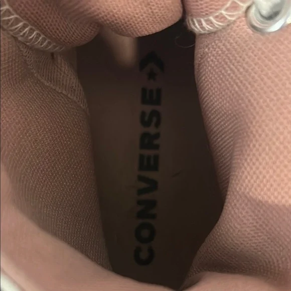 Converse Chuck Taylor All Star Platform Sneakers with Orange/Purple Detail - Picture 13 of 13